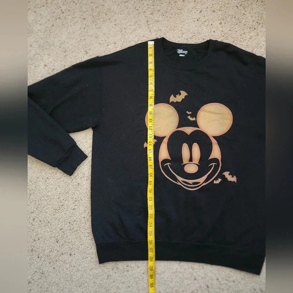 Disney Mickey Halloween Pumpkin Crewneck Size XL - Picture 3 of 4